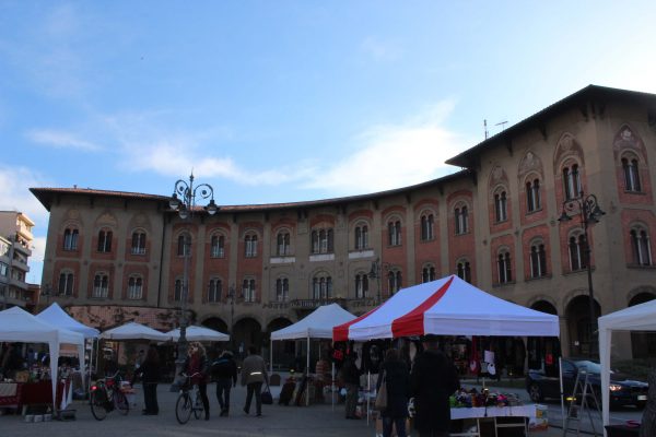 Roteiro em Pisa - Praça Vitorio Emanuelle