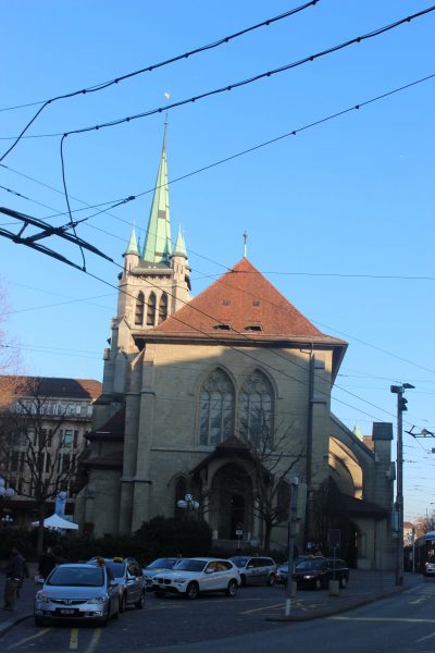 Um dia em Lausanne - Igreja Saint François