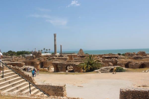 As Termas de Antonino no Sítio Arqueológico de Cartago