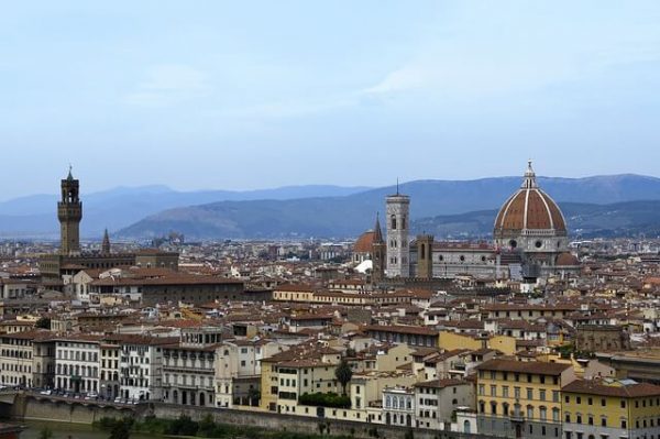 Florença a partir da Piazza Michelangelo