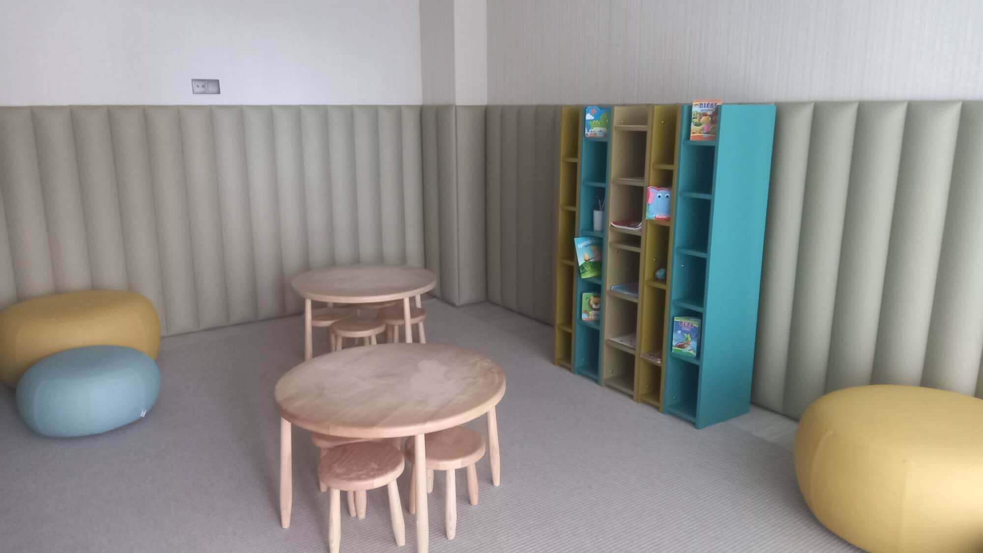 Sala dedicada às crianças