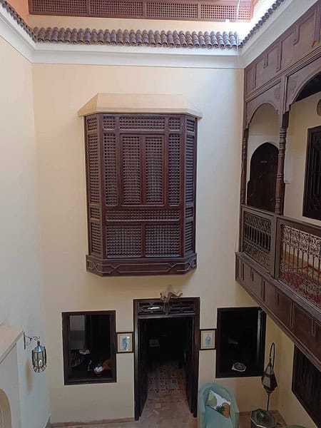 Pormenor do Riad Aubrac