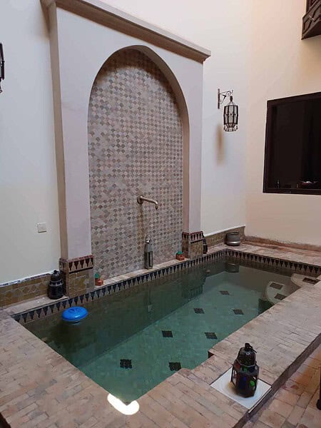 Piscina do Riad