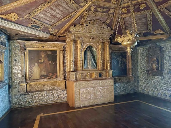 Sala dedicada a Santa Joana no Museu de Aveiro