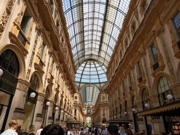 visitar Milão - Gallerias Vittorio Emanuele II