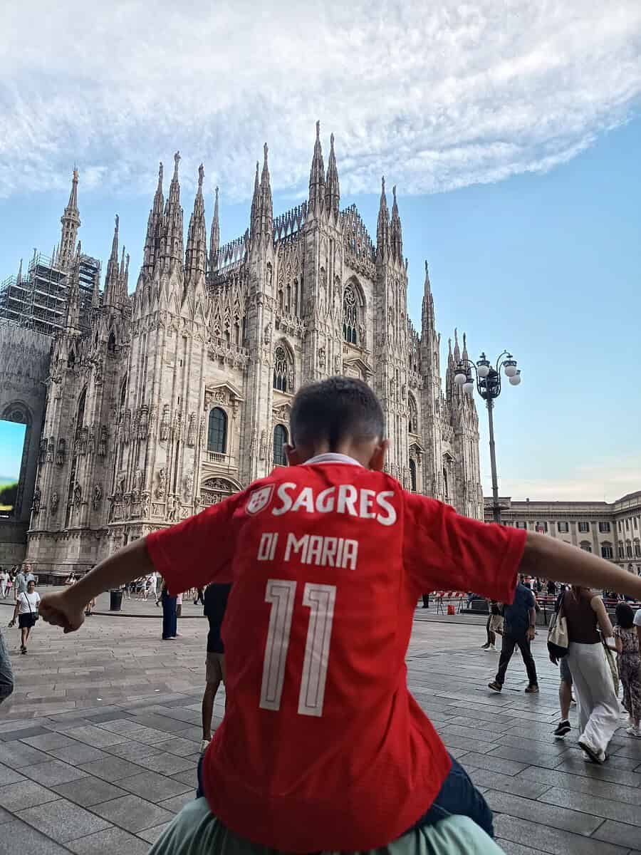 Visitar Milão com crianças