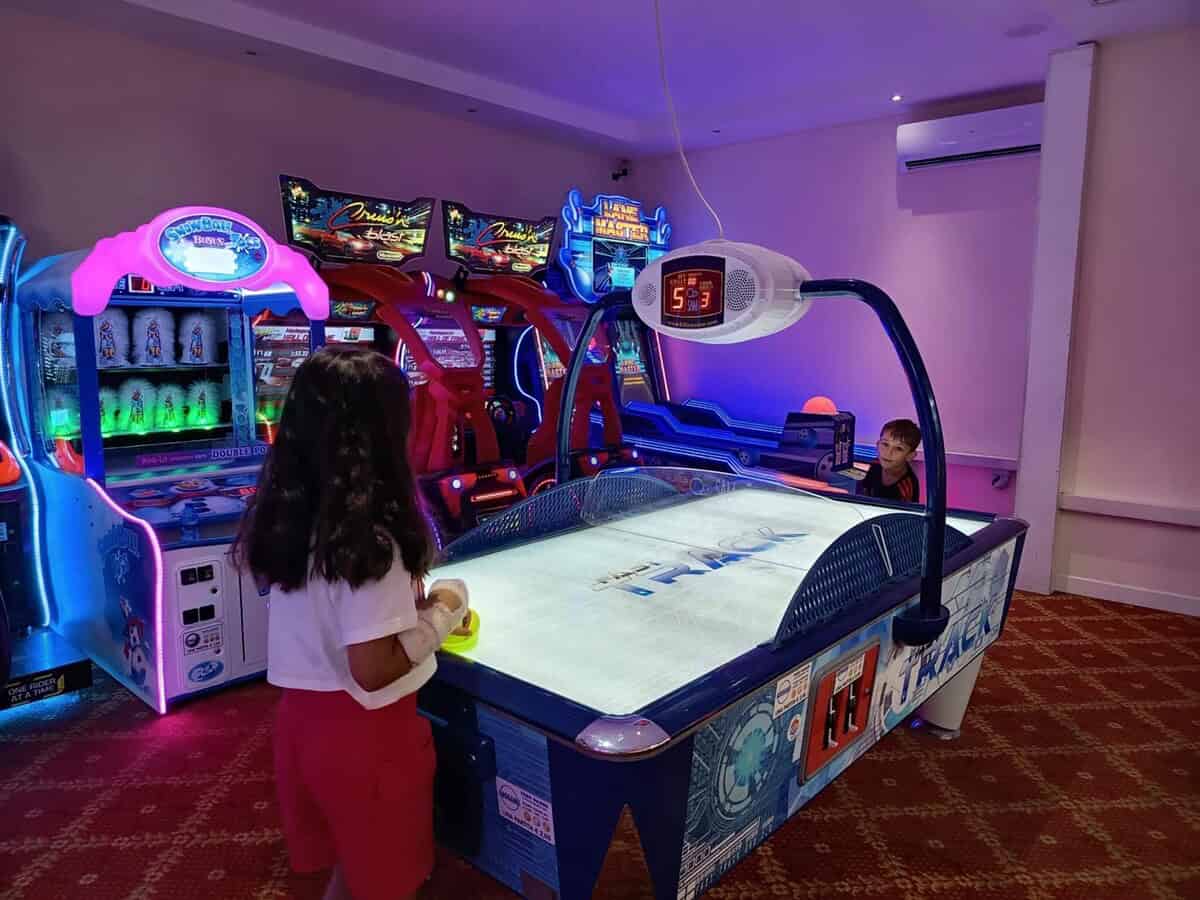 Sala de Jogos do Gardaland Hotel