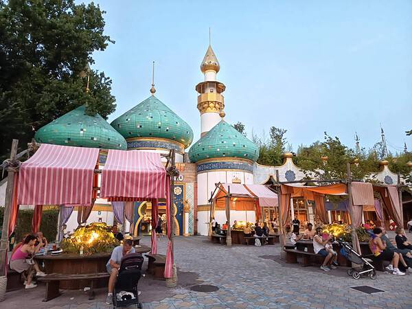 Restaurante Aladino no Gardaland