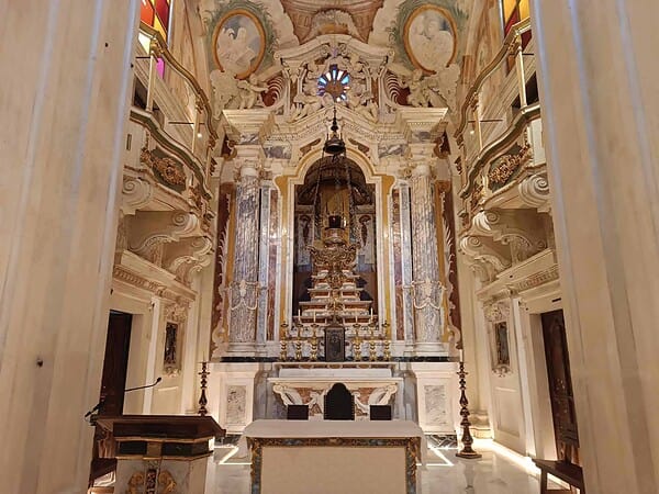 Uma das capelas do Seminário Maior de Coimbra