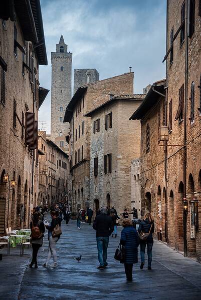 Ruelas do Centro Histórico de San Gimignano
