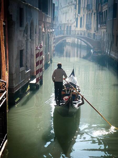 Gôndolas em Veneza