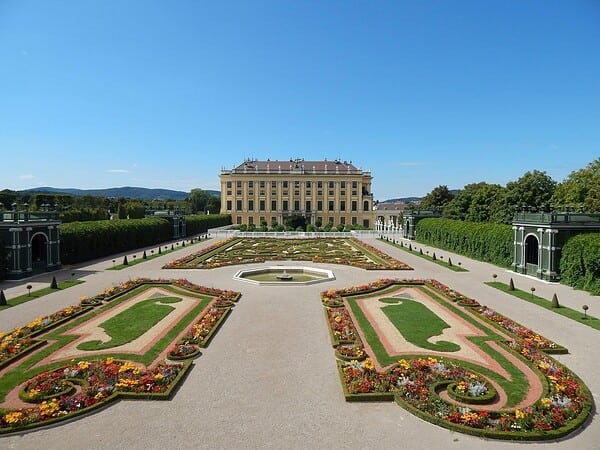 Passeios gratuitos em Viena - Jardins do Palácio Schönbrunn