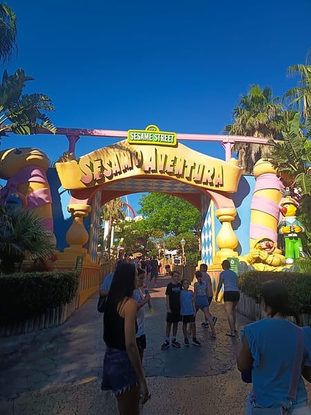 Entrada na Sésamo Aventura