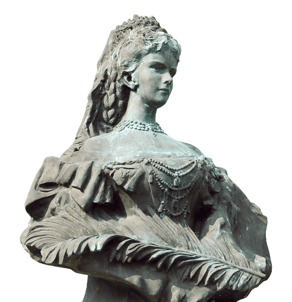 Busto da Princesa Sissi